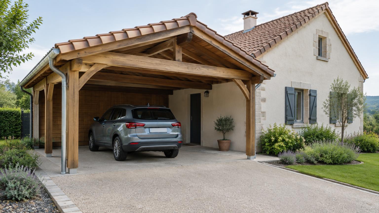 Carport et abri de voiture : quelle autorisation d'urbanisme ?