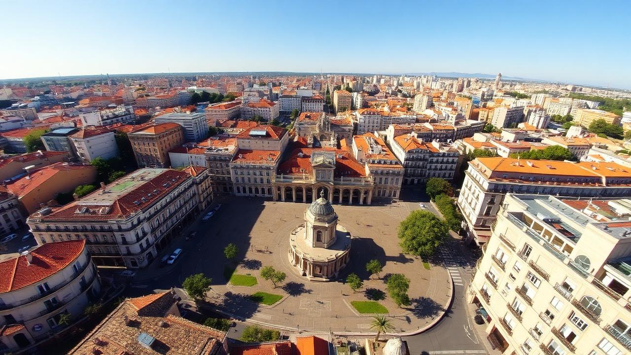 Vue de Montpellier