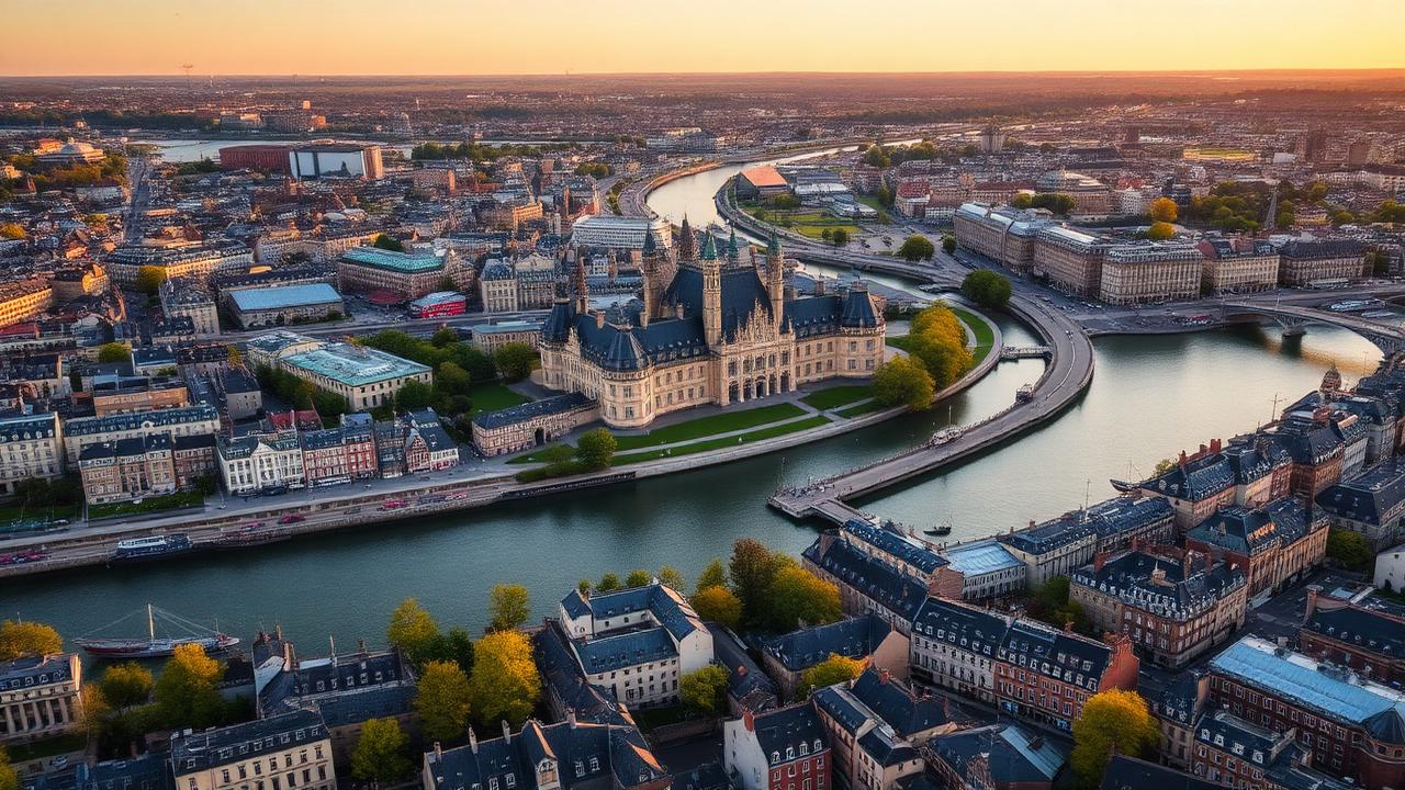Vue de Nantes