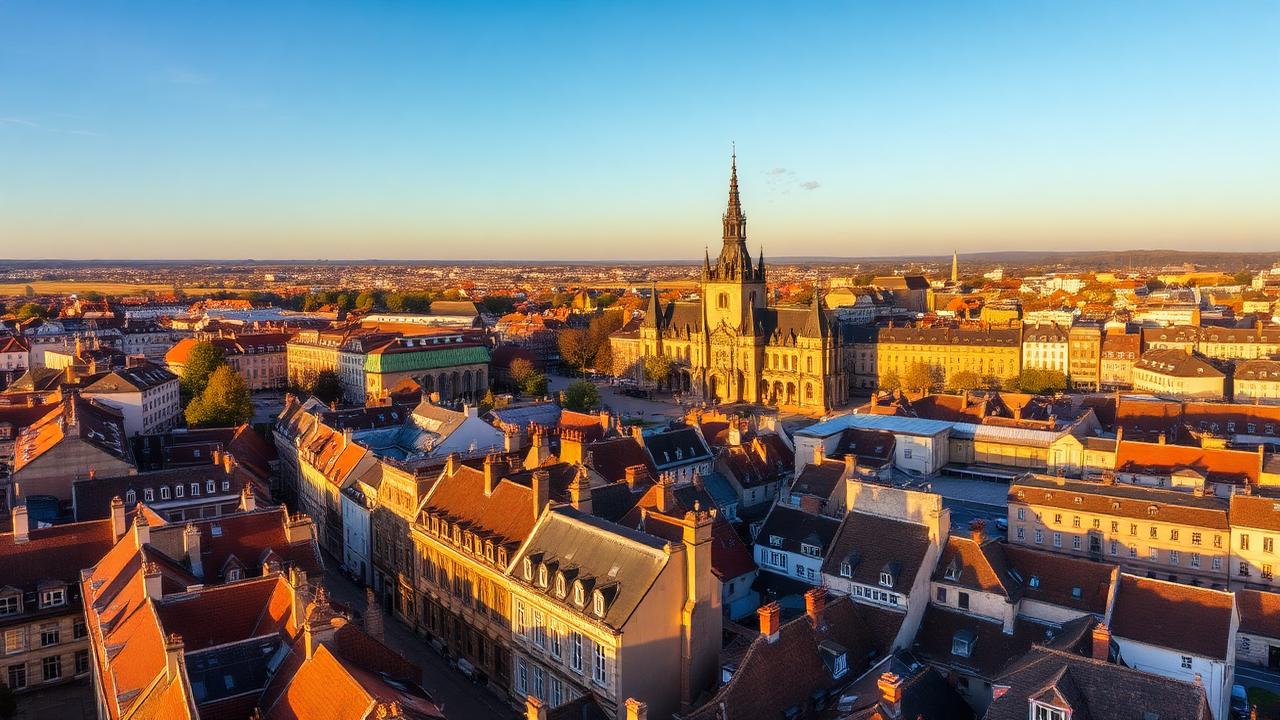 Vue de Rennes