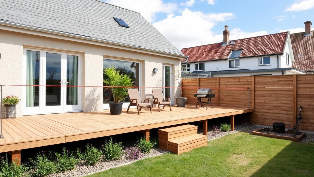 Terrasse de plain-pied : faut-il une déclaration préalable ?