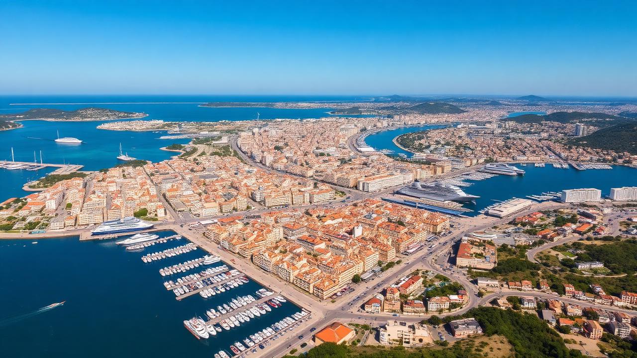 Vue de Toulon
