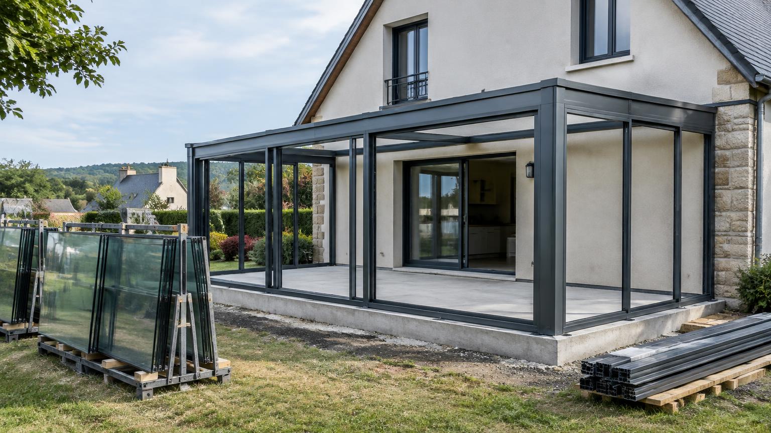 Véranda : déclaration préalable ou permis de construire ?